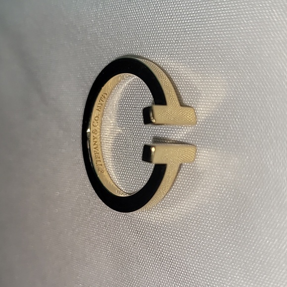 Tiffany and Co T Ring 18K - Picture 2 of 5